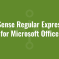 AppSense Regular Expression for Microsoft Office