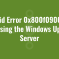 Avoid Error 0x800f0906 by Bypassing the Windows Updates Server