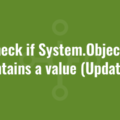 Check if System.Object[] contains a value (Updated)