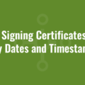 Code Signing Certificates with Expiry Dates and Timestamping