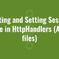Getting and Setting Session State in HttpHandlers (ASHX files)