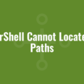 PowerShell Cannot Locate UNC Paths
