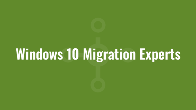 Microsoft Windows Migration Experts for an NHS Trust