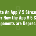 Create An App V 5 Streaming Server Now the App V 5 Server Components are Deprecated