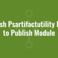 Publish Psartifactutility Failed to Publish Module